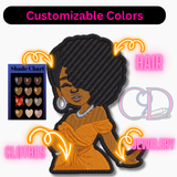 Bold Beauty Embroidered Patch