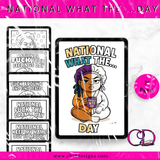 National F-It Days” Coloring Book