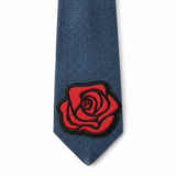 Embroidered Rose Patch – Over 100 Color Options