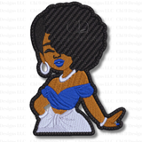 Bold Beauty Embroidered Patch