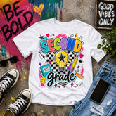 Second Grade Teacher Graphic T-Shirt
