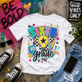 Sixth Grade Teacher Graphic T-Shirt