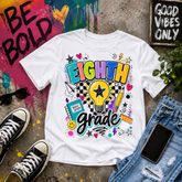 Eighth Grade Teacher Graphic T-Shirt