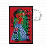 🖤 I Am History Embroidered Patch | 12 Skin Tone Options | Chi 9 Designs