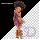 Boots & Curls | Fashion Clipart PNG | Digital Download