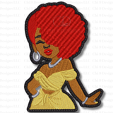 Bold Beauty Embroidered Patch