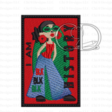 🖤 I Am History Embroidered Patch | 12 Skin Tone Options | Chi 9 Designs