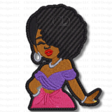 Bold Beauty Embroidered Patch