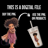 Boots & Curls | Fashion Clipart PNG | Digital Download