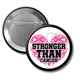 Stronger Than Cancer Pinback Button| B20