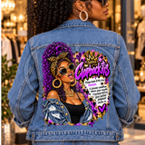 Clapbackitis – Purple & Gold DTF Heat Transfer