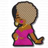 Bold Beauty Embroidered Patch