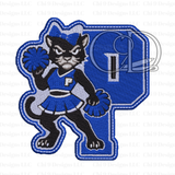 Panther Cheerleader Patch – Custom Team Colors