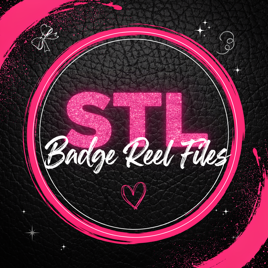 Badge Reel STL File