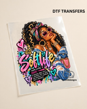 Soft Life – Multicolor DTF Heat Transfer