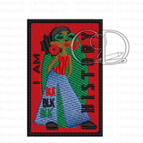 🖤 I Am History Embroidered Patch | 12 Skin Tone Options | Chi 9 Designs