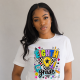 Eighth Grade Teacher Graphic T-Shirt