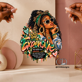 Expensive – Green & Orange DTF Heat Transfer
