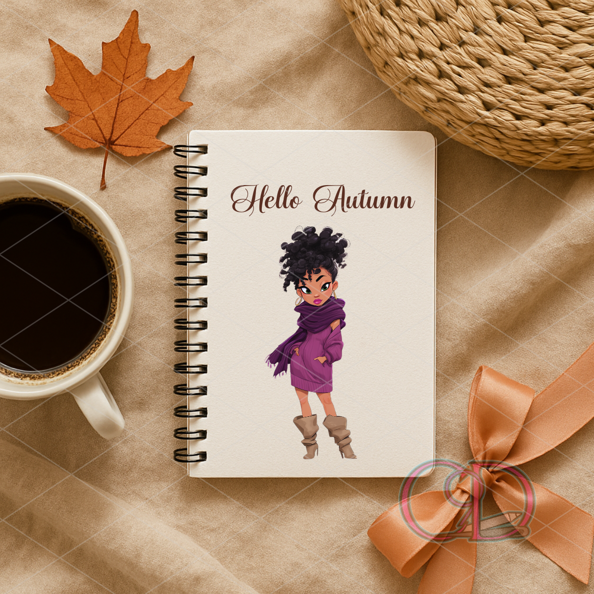 Boots & Curls | Fashion Clipart PNG | Digital Download