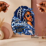 Clapbackitis – Blue & White DTF Heat Transfer