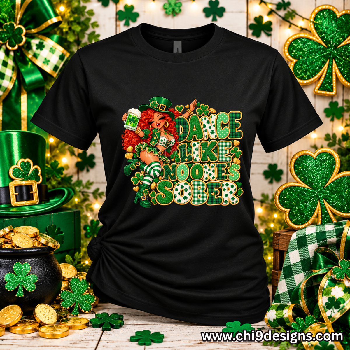 Dance Like No One’s Sober | St. Patrick’s Day Graphic Tee